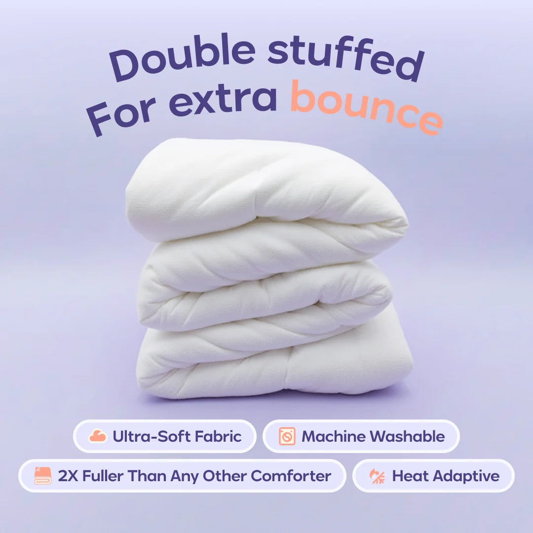 Cloud Puff Double-Filled Comforter